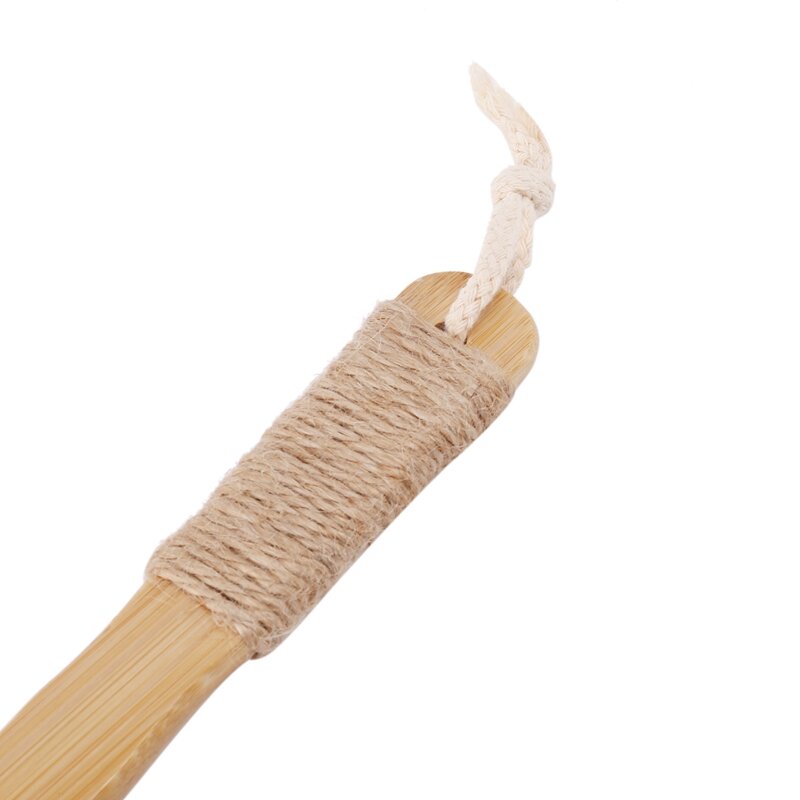 Dry Skin Body Brush Bath Exfoliating Brush Natural Bristles Back Scrubber With Long Wooden Handle For Shower, Remove Dead Skin,