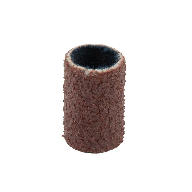 10 pçs óxido de alumínio tambor lixamento bandas lixa anel lixa tambor lixamento kit abrasivo para ferramentas rotativas polimento