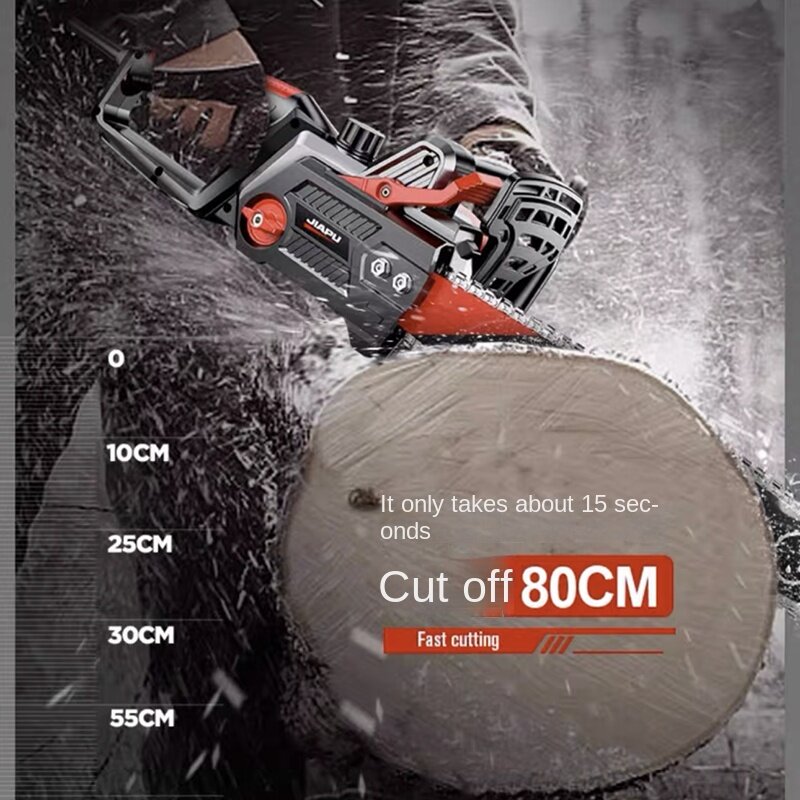 16 Inches Chainsaw Logging Saw Household Electric Small Chain Hand-Held Tree Cutting Tree Saw High-Power Electric Chain Drama