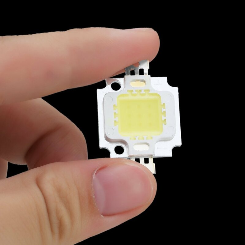 LED COB 램프 비드 10W 스마트 필요 없음 드라이버 플러드 라이트, Led 전구 스포트라이트 야외 칩 램프 Led 칩 플러드 라이트 램프 비드