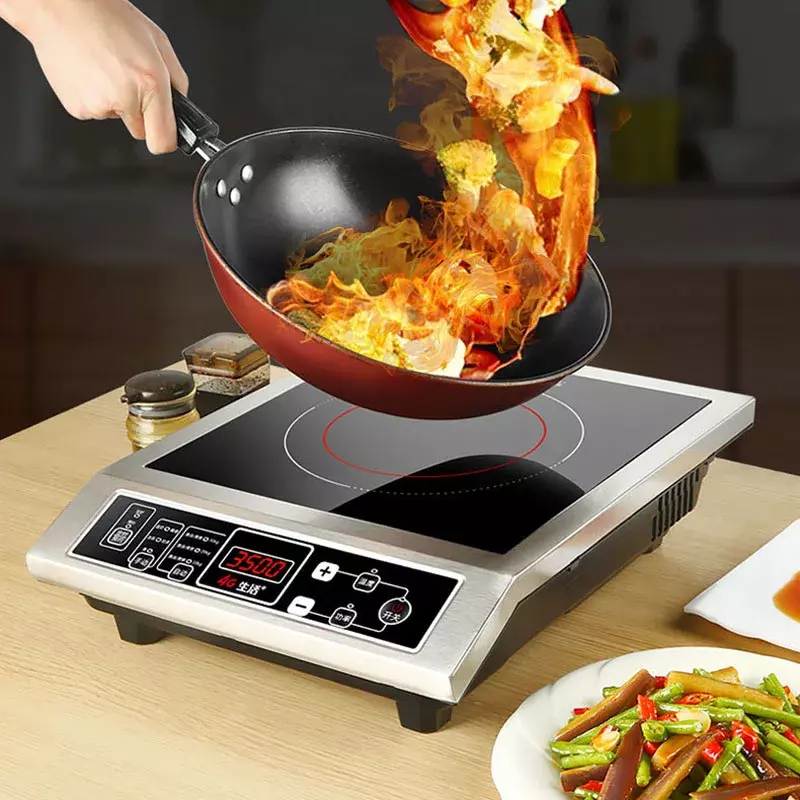 Induction Cooker 3500W High-power Stir-frying Button commercial electric cooker canteen induction cooker  stoves