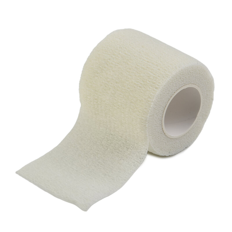 Bandage élastique auto-adhésif pour le genou, respirant, flexible, tissu non tissé, pratique, tout neuf, sport, 5cm x 4.5m