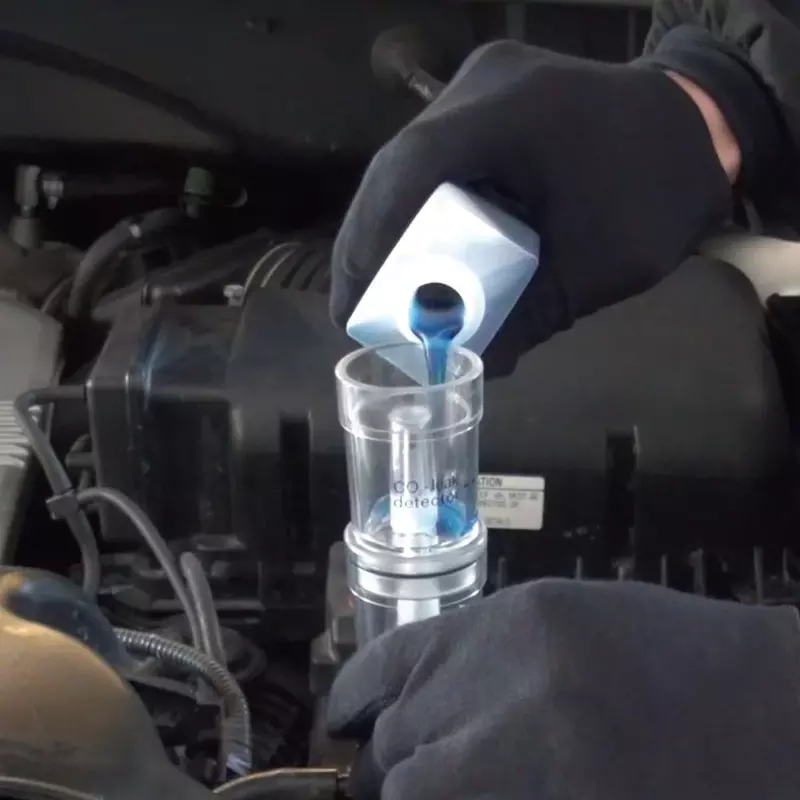 Набор для тестирования утечки сгорания, простая в использовании Модернизированная система co2, для проверки прокладки жидкости в автомобиле
