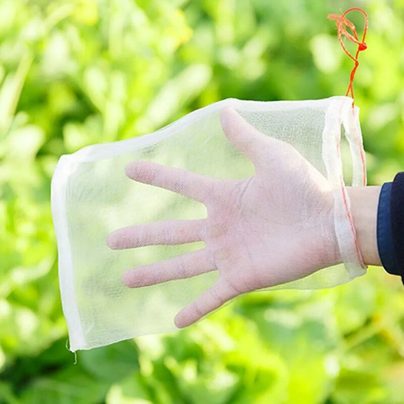 Worki do ochrony przed szkodnikami worki na siatki ogrodowe przeciw ptakom winogrona truskawkowe siatkowa torba torby do uprawy warzyw Plante