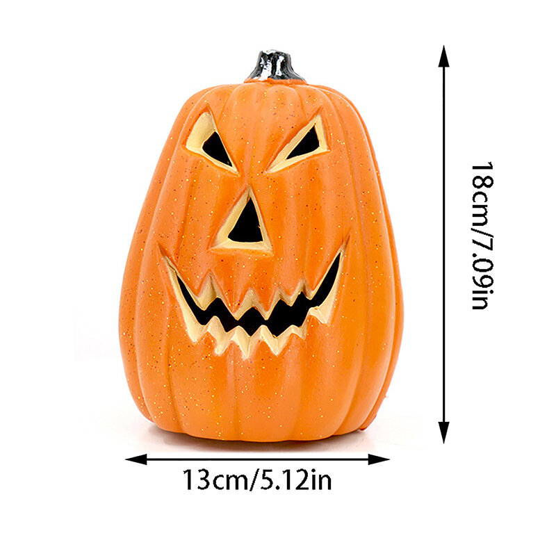13*18cm Halloween Ghost Festival Led Pumpkin Lantern Skull Lantern String Holiday Decorative Lights