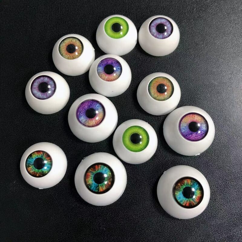 1 Pairs10MM 12Mm/14Mm/16Mm/18Mm Eyeball DIY อุปกรณ์ของเล่น Eye Plush สัตว์ Eye อุปกรณ์เสริมตุ๊กตา Eyeball ตุ๊กตาตุ๊กตา Bjd ตา