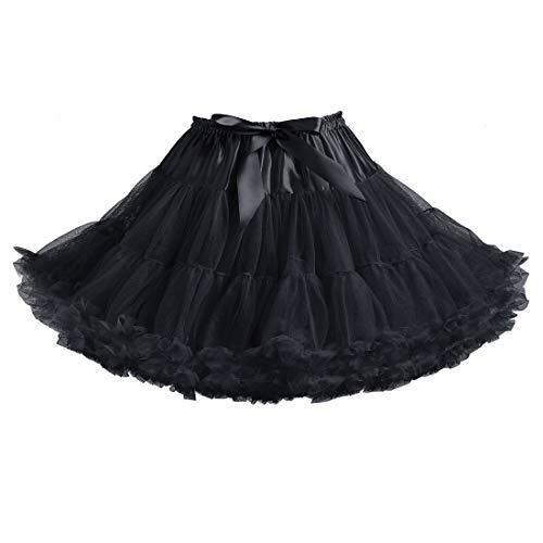 Rok Petticoat Wanita Rok Tutu Gembung Dewasa Rok Tutu Tulle Berlapis Balet Gaun Kostum Rok Dalam