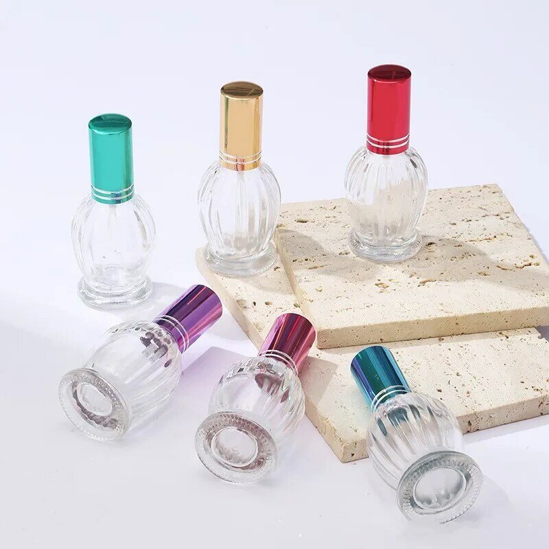 Estuche de cosméticos vacío portátil, botella de Spray de viaje, Perfume para muestra de regalo, Mini botella, contenedor de maquillaje, 15ml