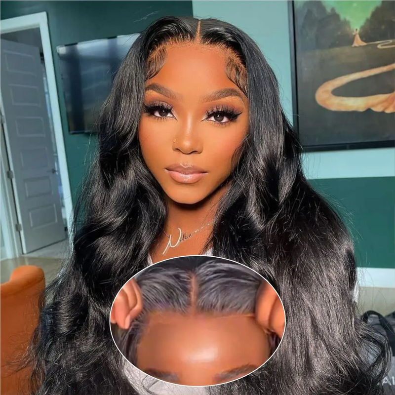 Lumiere Body Wave 13X4 Lace Front Human Hair Wigs For Women 30 36 Inches 4x4 Glueless Lace Closure Wig Ready To Go