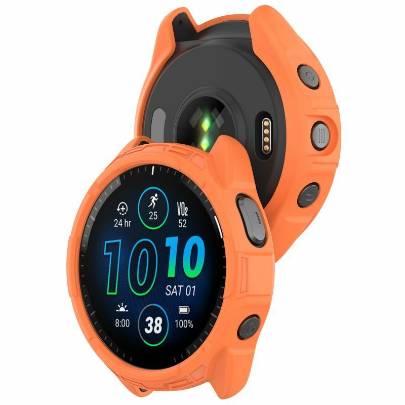 TPU Schutzhülle Abdeckung für Garmin Vorläufer 265s Smart Watch Band Soft Silikon Stoßstange Schutz Shell Accessoires