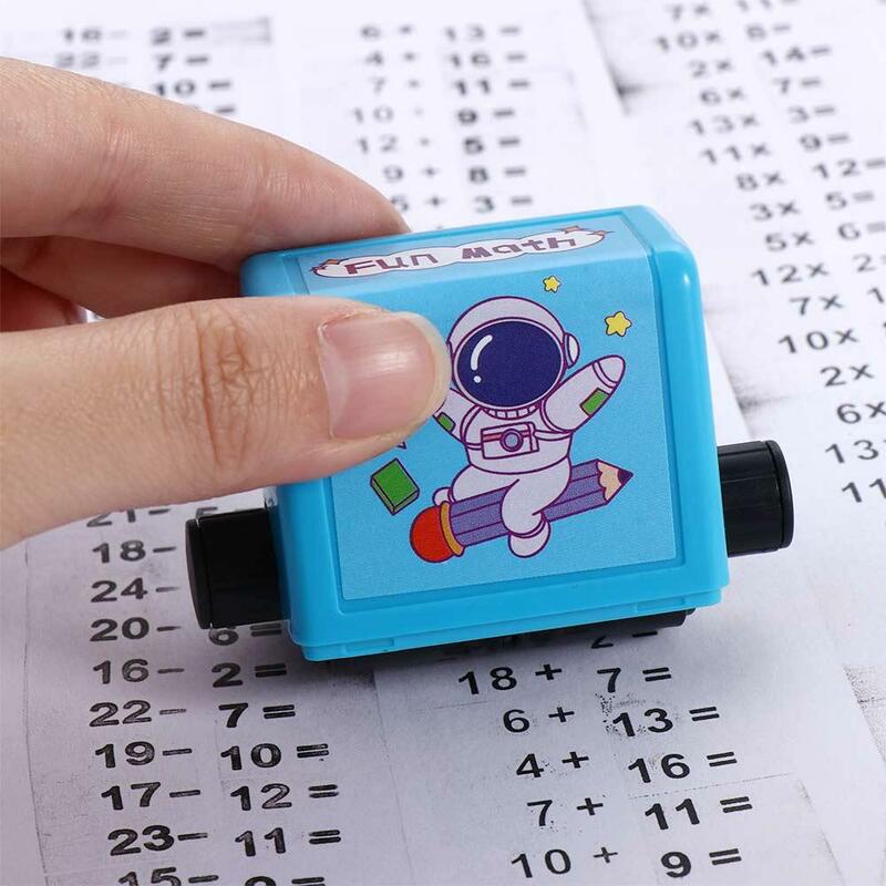 Stationery Multiplication Teacher Supplies Math Practice Roller Number Rolling Stamp Math Calculate Arithmetic Stamp