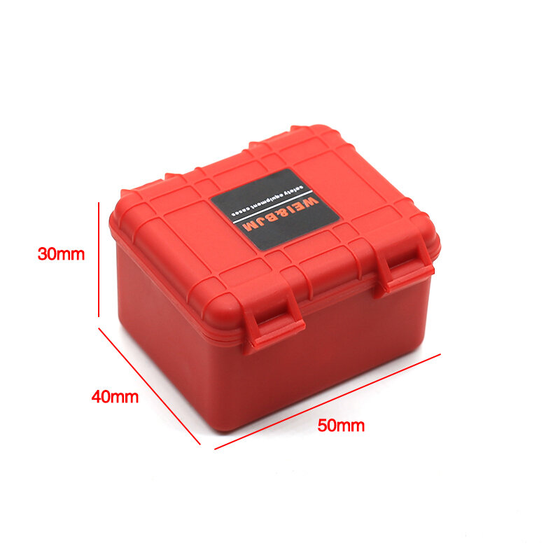 Пластиковый ящик для хранения автомобиля с дистанционным управлением, 3 шт., декоративный инструмент для Traxxas Trx4 Axial Scx10 90046 D90 1/10 Аксессуары для радиоуправляемых гусеничных автомобилей