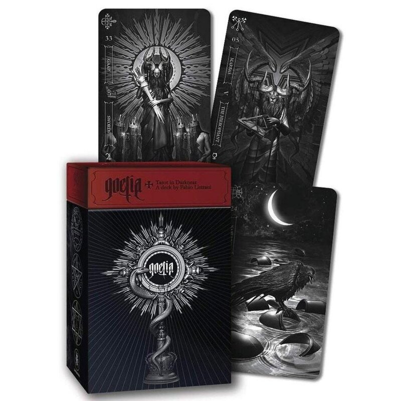 Goetia tarot card game for adult, table game for party, 10.3x 6cm
