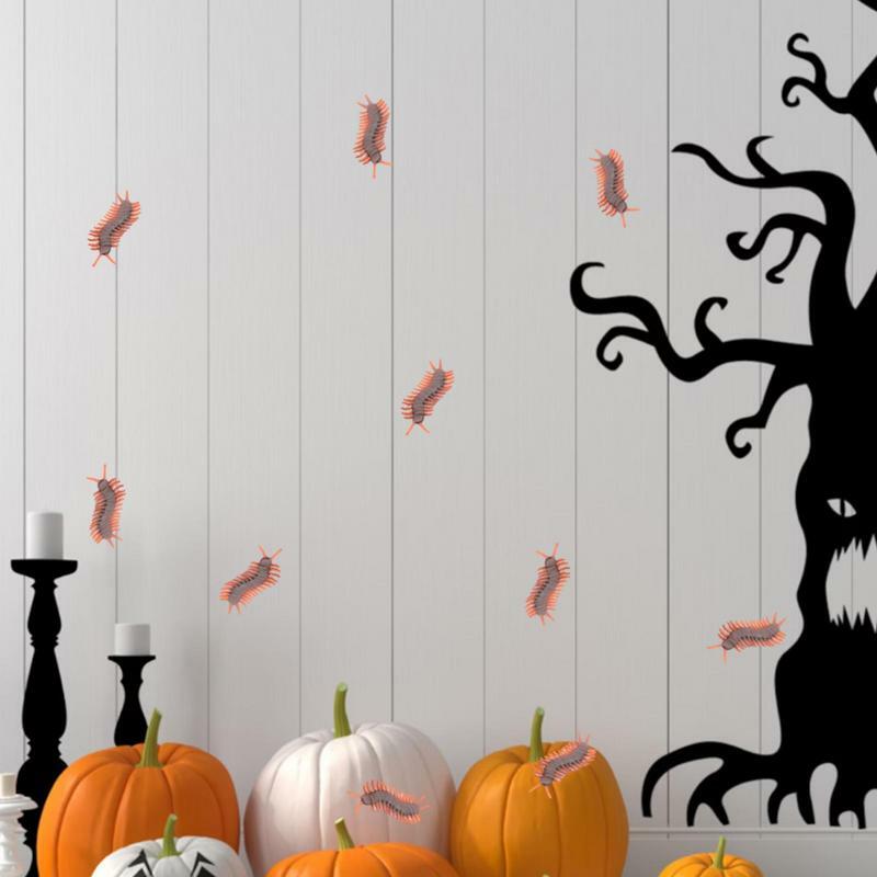 Kecoa mainan Prank 10 buah mainan lelucon simulasi kelabang mainan Spoof rumit Halloween kalajengking mainan Prank nyeri palsu