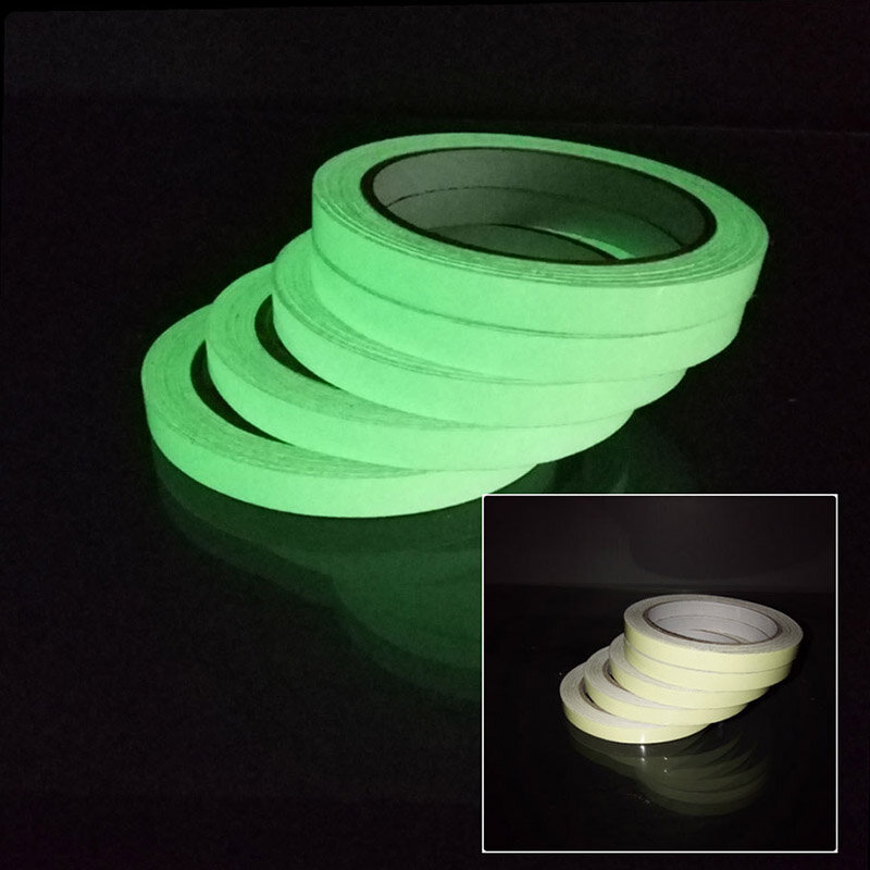 1.5Cm * 3M Lichtgevende Tl Night Zelfklevende Glow In Dark Sticker Tape Veiligheid Veiligheid Thuis decoratie Waarschuwing Tape