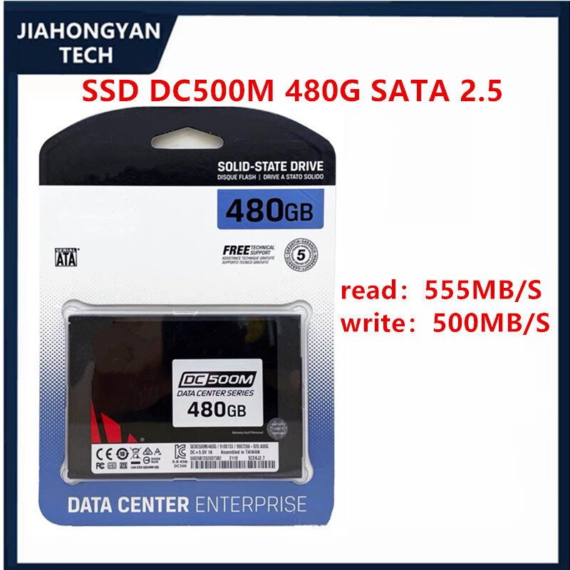 Kingston DC 500m 480G 960G Enterprise Solid State Drive SEDC500M 480G/960G