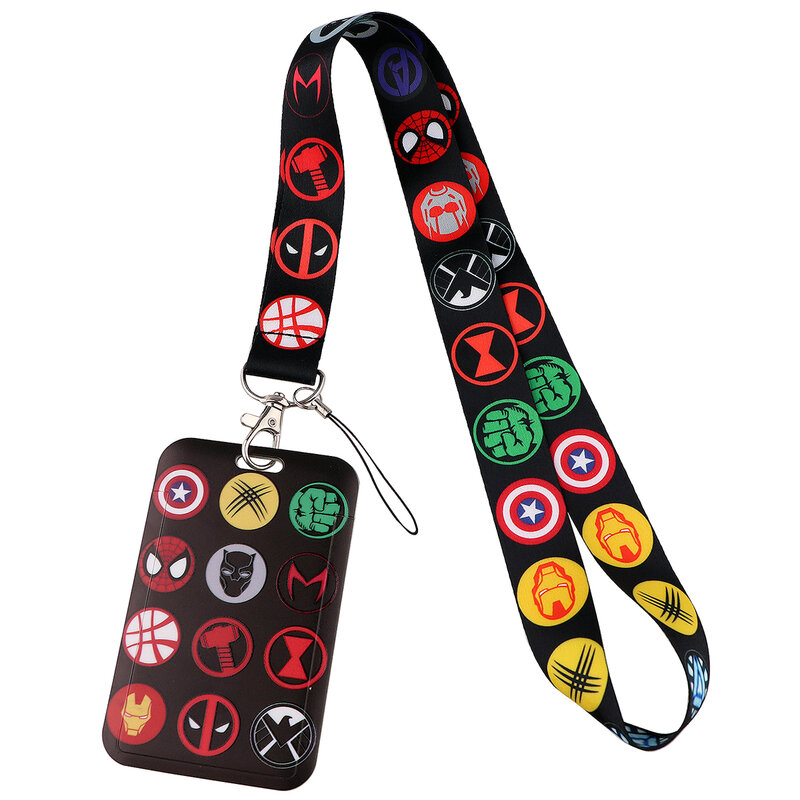 Movie Neck Strap Lanyards Keychain Badge Holder ID Credit Card Pass Hang Rope Lariat Lanyard for Keys Cool Accessories Gifts