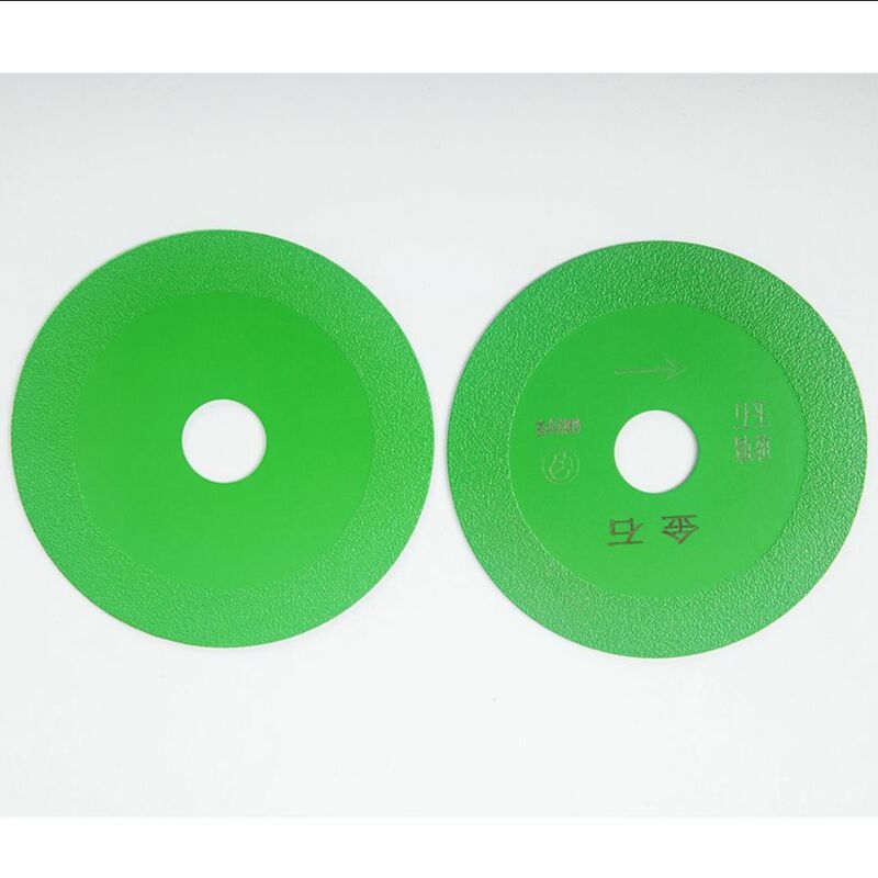 1 Pc 4"100mm Class Cutting Blade Ceramic Tile Jade Crystal Bottle Stone Grinding Pad Diamond Ultra-Thin Saw Blade Not Collapse