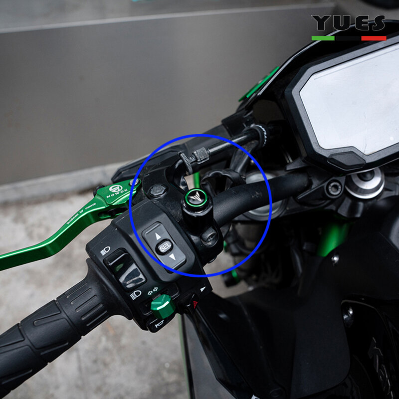 Motocicleta espelho traseiro Hole Plugs, parafusos tampa, Yamaha MT07, MT09, MT10, MT15, MT 07, 09, 10 SP, FZ09, FZ07, M10 * 1.25, tampa Acessórios