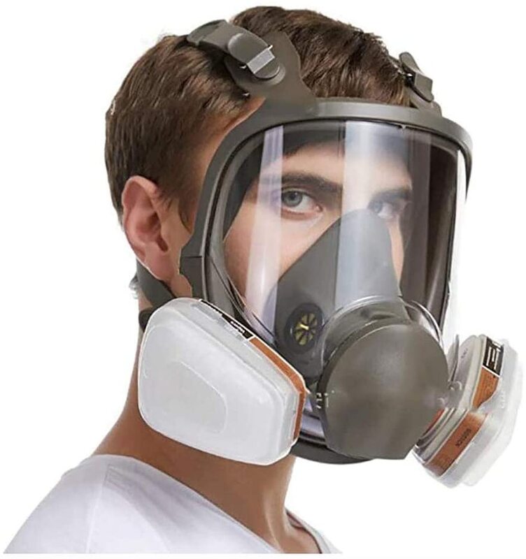 5N11 kertas Filter katun debu dudukan 501 untuk 3M 6001/6200/7502/6800 aksesori masker Gas Respirator lukisan penyemprot Kimia