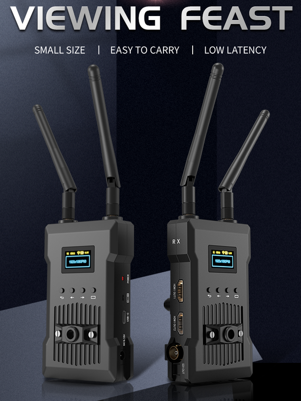 JM400Pro Wireless Video Transmission System with HDMI Loopout and SDI Port Suitable for Photography, Videography, Cinematography