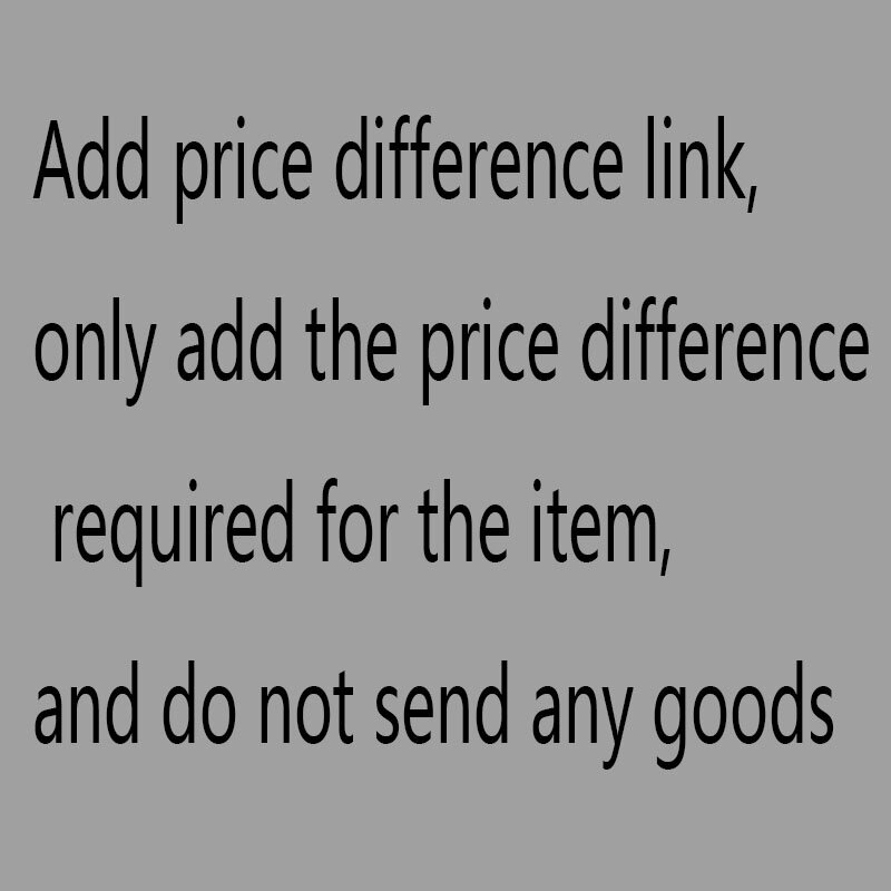 Add price difference link, only add the price difference required for the item,  and do not send any goods