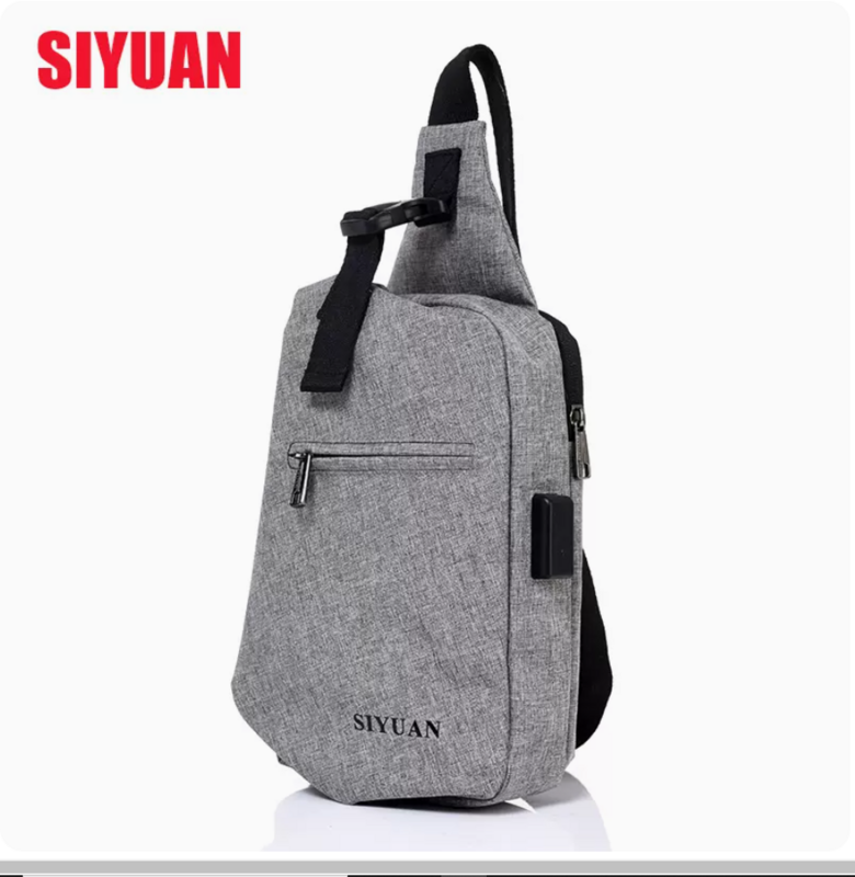 Siyuan crossbody estilingue mochila saco de viagem caminhadas saco de peito daypack