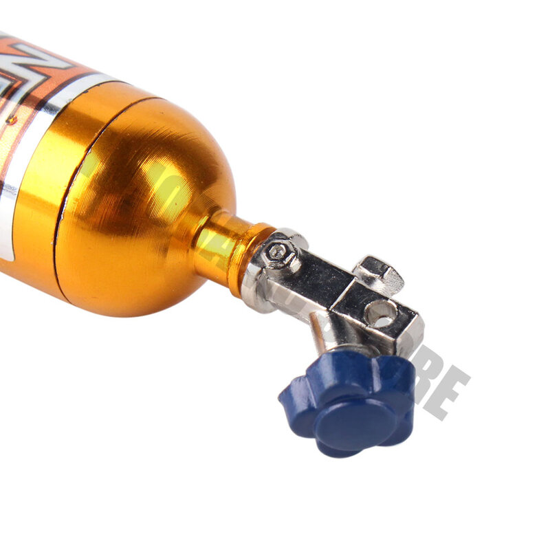1PCS Simulation Stickstoff Flasche Dekoration Spielzeug für 1:10 RC Crawler Auto Zubehör Axial SCX10 90046 D90 D110 TF2