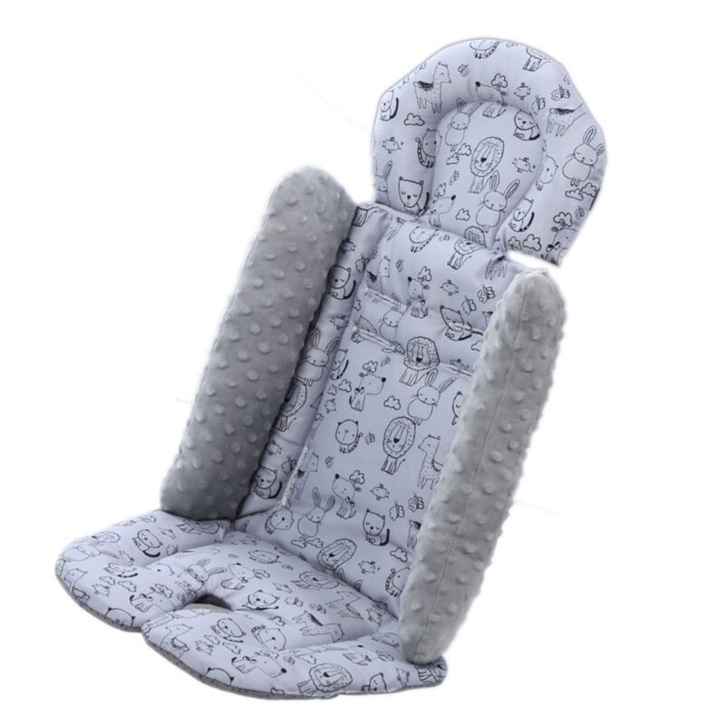 Cuscino per sedile per passeggino Fodere per passeggino Cuscino per sedile supporto per corpo del bambino per neonato
