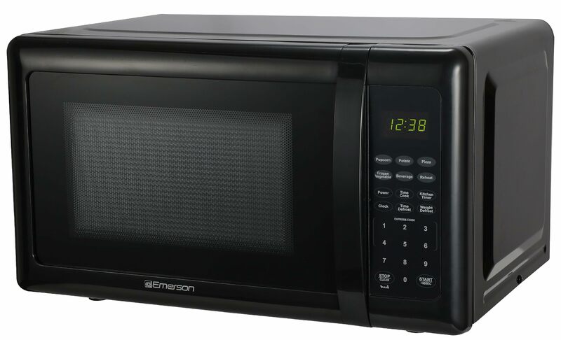 0.7 CU. FT. 700 Watt, Touch Control, Black Microwave Oven,Black