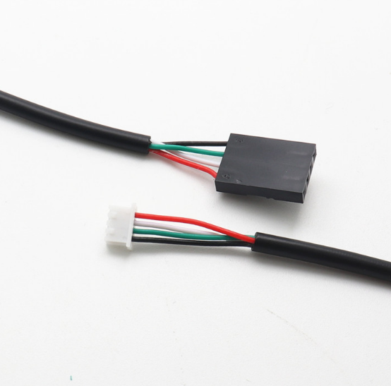 Dupont 2.54-4P untuk MX1.25-4P kabel data berpelindung USB.