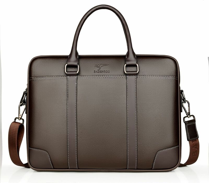 Laptop Bag Briefcases Men Designer Bag 15 Inch Laptop Handbag Luxury Shoulder Business Work Tote Office Storage Attache Case
