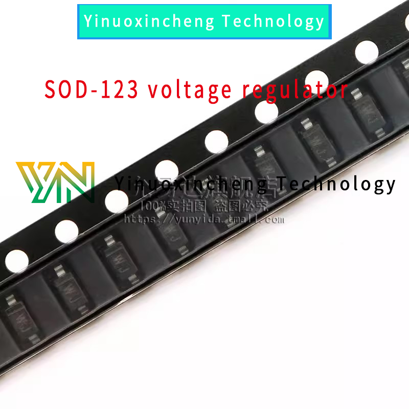 200PCS/LOT SOD-123 voltage regulator BZT52C3V3 4V7 5V1 6V8 10V 12V 15V 16V 18V 20V