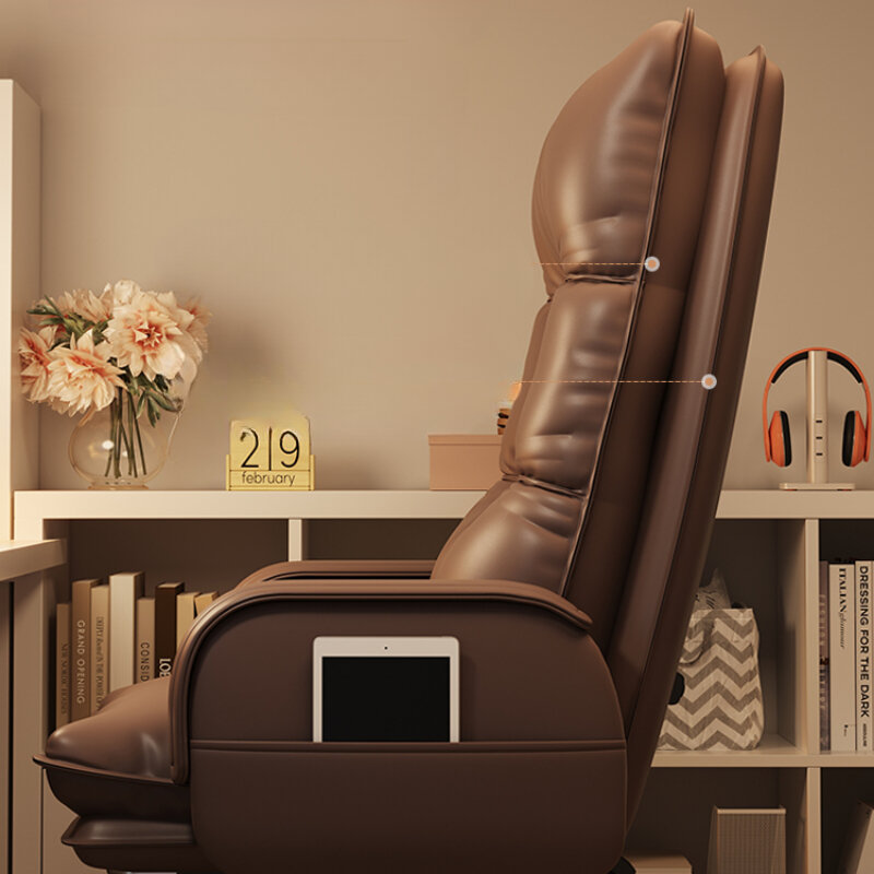 JY50BG-silla reclinable giratoria ergonómica para oficina, cómoda mecedora para juegos de ordenador, muebles de oficina