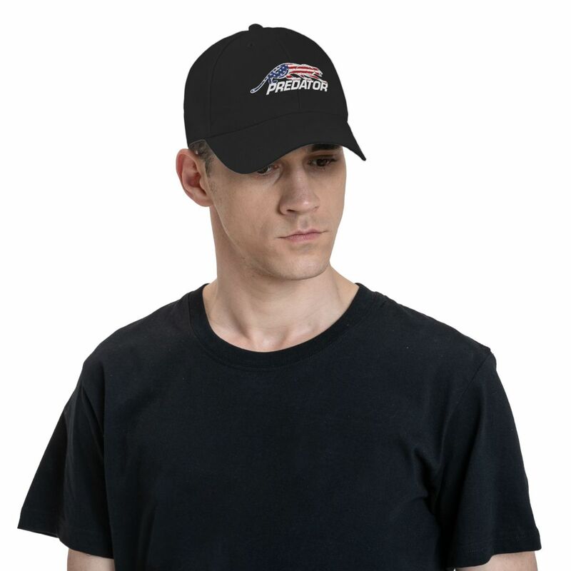 Raubtier Logo USA Baseball mütze Bergsteigen Angeln Hut Snap Back Hut lustige Hut Frau Hut Männer