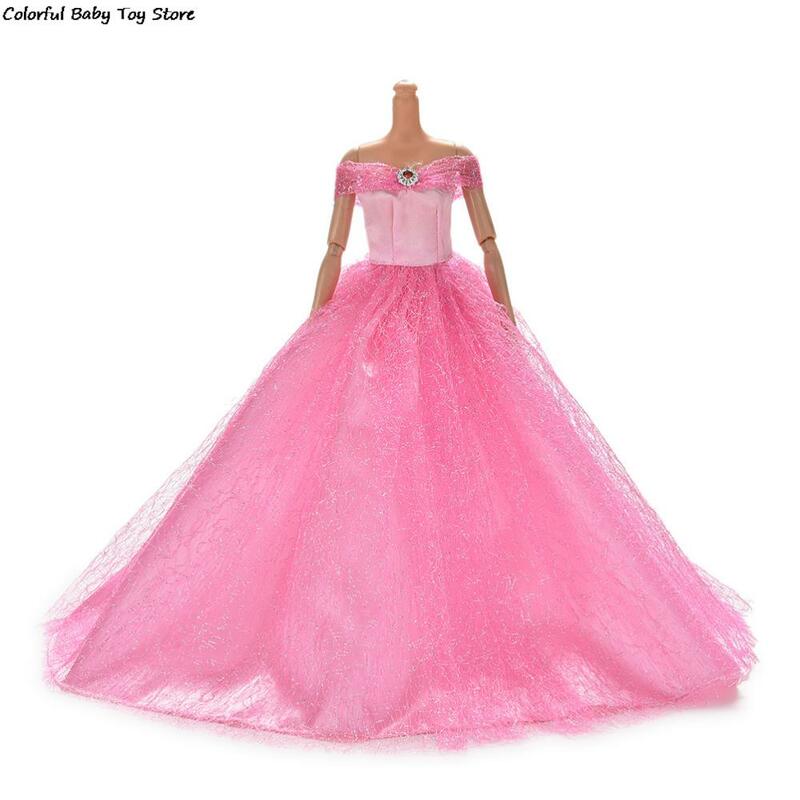Heißer Verkauf verfügbar hochwertige handgemachte Hochzeit Prinzessin Kleid elegante Kleidung Kleid für Puppen kleider