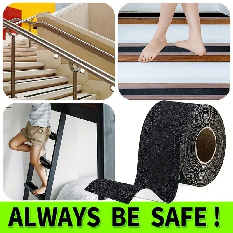1PCS 2in/4in 35ft Non Slip Safety Grip Tape Anti-Slip Indoor/Outdoor Stickers Strong Adhesive Safety Traction Tape Stairs Floor