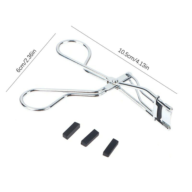 Professional Stainless Steel  Eyelash Curler Mini Partial Eye Lashes Curling Clip Eyelash Cosmetic Makeup Tools Accessories