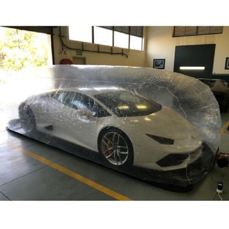Capsule gonflable pour voiture, bulle pour usage intérieur, 192 po x 78 po x 68 po