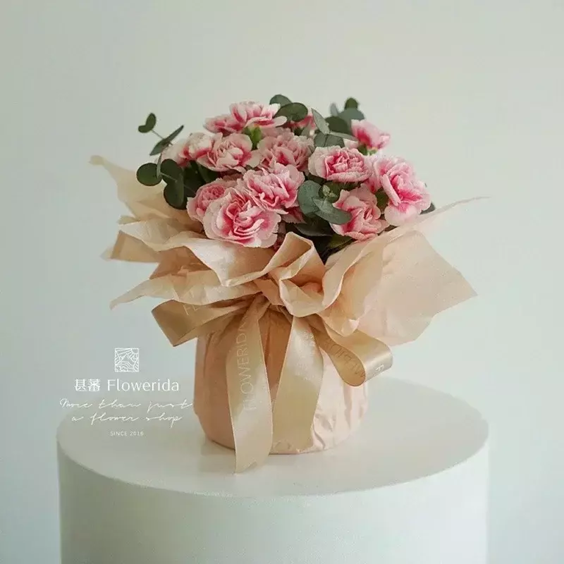 Papel Tissue for Flower Bouquet Embrulho, Adequado para Casamento Florista, Festa de Aniversário, Embalagem De Presente Decoração, Artesanato DIY, 50x66cm, 10Pcs