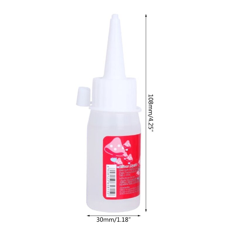 DXAB Transparent Crafts Glues 30ml Quick Drying Fabric Glues with Screw Lid