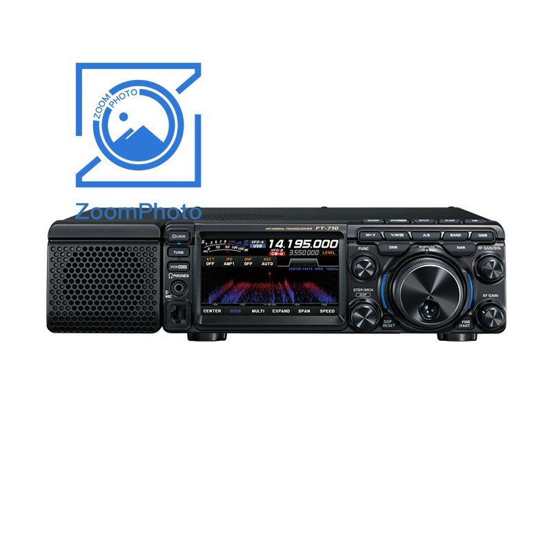 YAESU-Transceptor de Campo Original Aess, Rádio Móvel HF SDR com SP-40 Speaker, SP-40 Speaker para YAESU, 50MHz, 100W