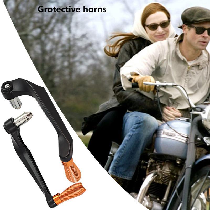 Motorcycle Clutch Lever Clutch Lever Left Right Set Brake Clutch Levers Guard Protector Modification Anti-Fall Protection Rod