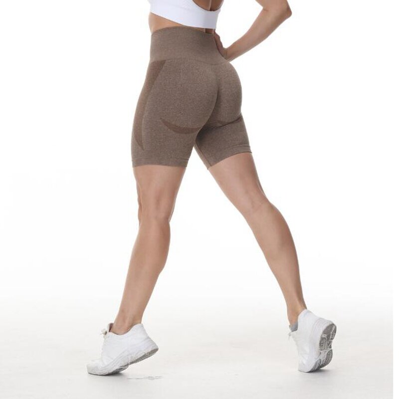 Новые женские бесшовные леггинсы с высокой талией для спортзала, штаны для йоги, женские спортивные трико для тренировок