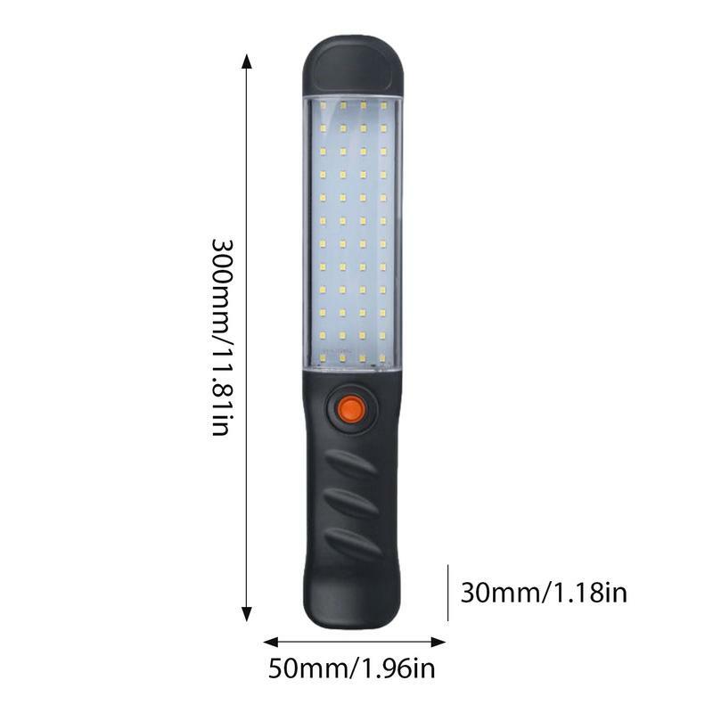 Światło robocze akumulatorowa lampa LED światła robocze latarka akumulatorowa lampa LED mechanik światła z podstawa magnetyczna i haczykami męskie prezenty do samochodu