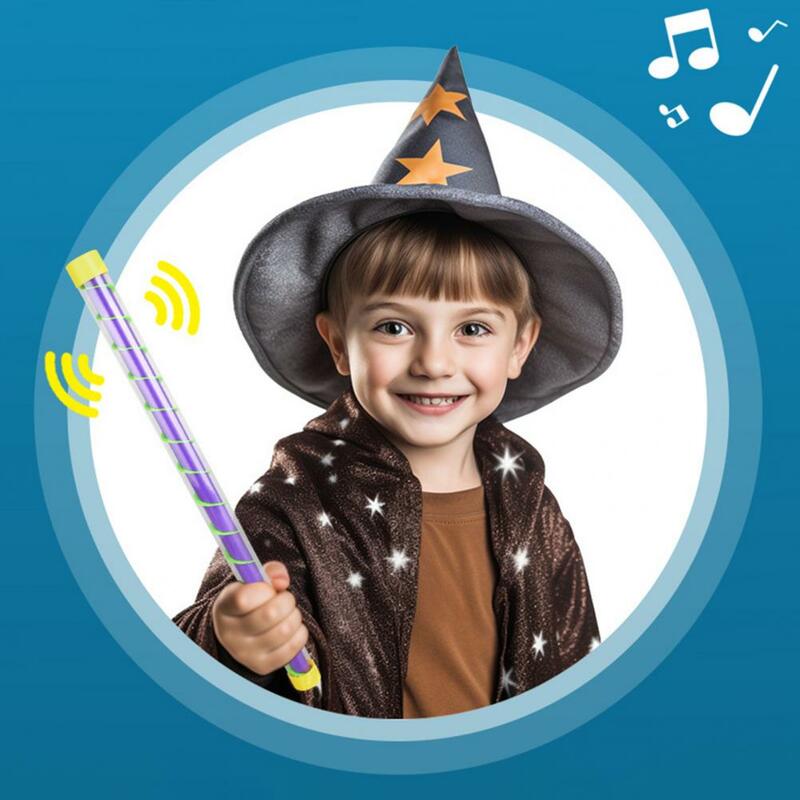 Звуковой аппарат, красочный трубчатый шумоподавитель, игрушка для детей на день рождения, смешной звук, искусственный звук с громким плавным и ярким шумом
