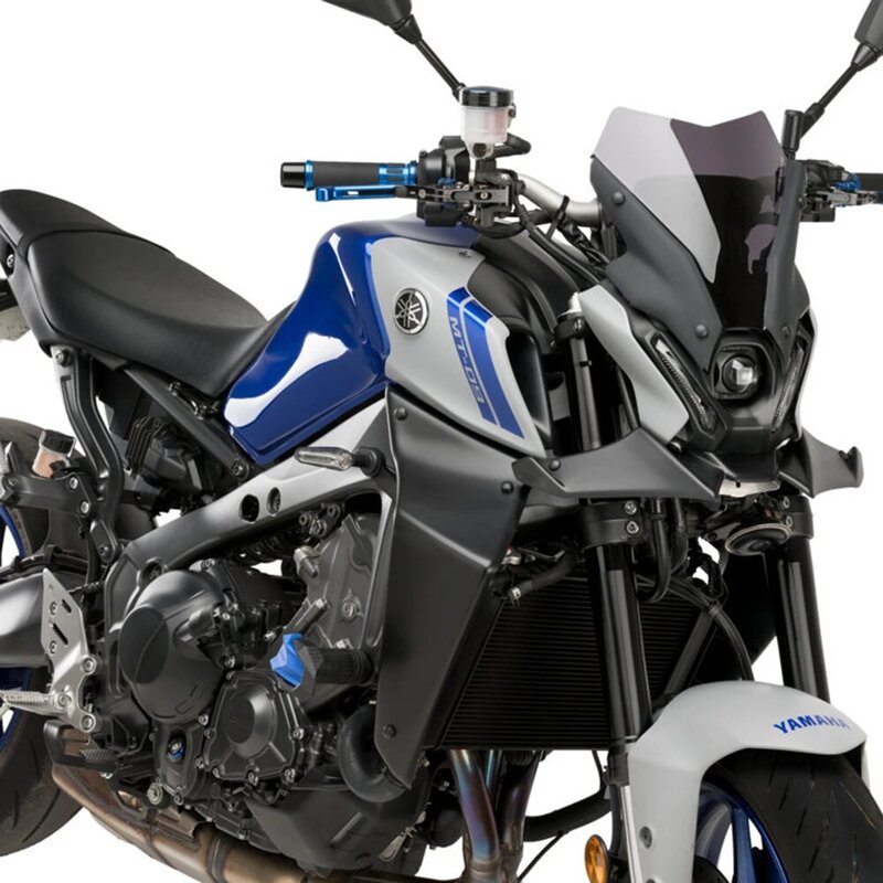 สำหรับ YAMAHA MT-09 SP 2021-2023 MT09 21-23รถจักรยานยนต์อุปกรณ์เสริมกีฬา Downforce Naked ด้านข้างสปอยเลอร์ Aerodynamic Wing deflector