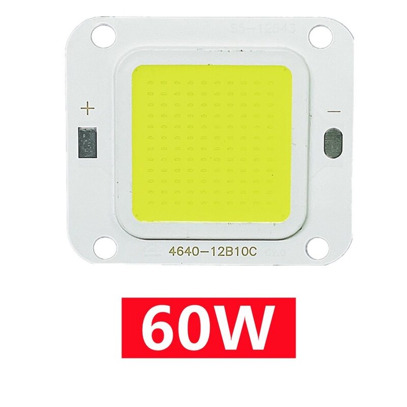 VnnZzo LED Chip COB 10W 20W 40W Siêu Công Suất 50W 60W 70W Cho DIY pha Đèn Trợ Sáng Bóng Đèn Diode Đèn LED Ốp Trần Đèn Nguồn
