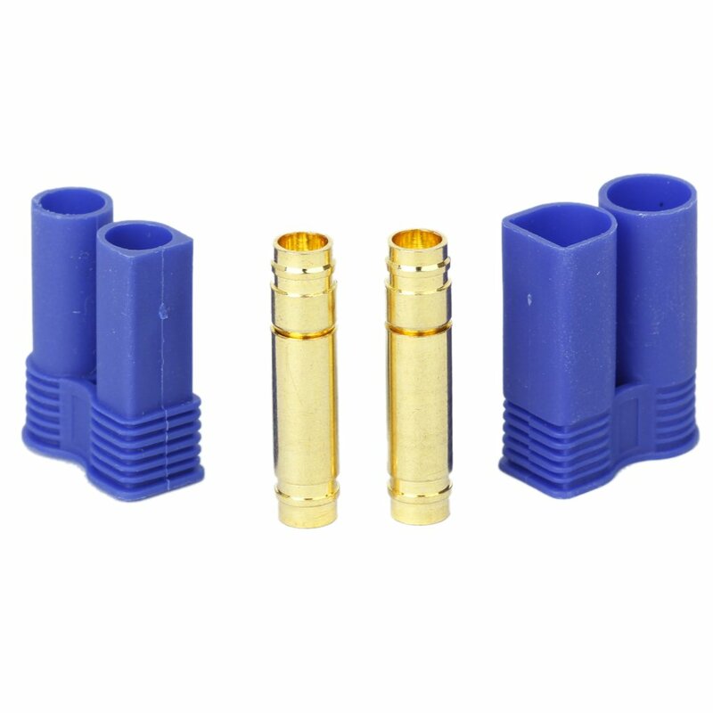5 Paar Ec5 Bananenplug Bullet Connector Vrouwelijk + Mannelijk Voor Rc Esc Lipo Batterij/Motor