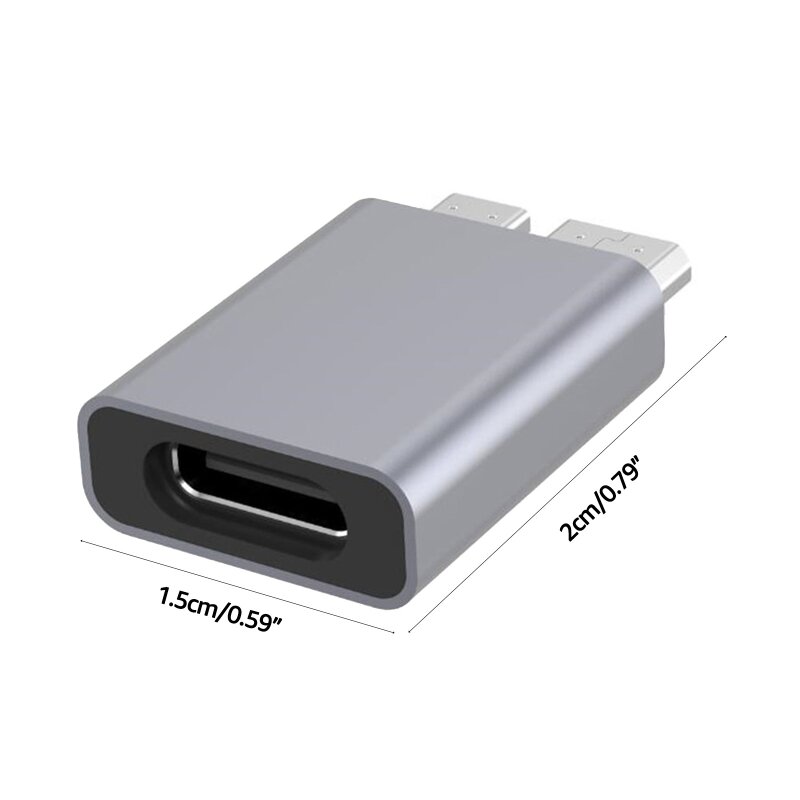 Cable USB Micro 3,0 tipo C macho a Micro B macho Cable carga rápida USB Micro Dropship